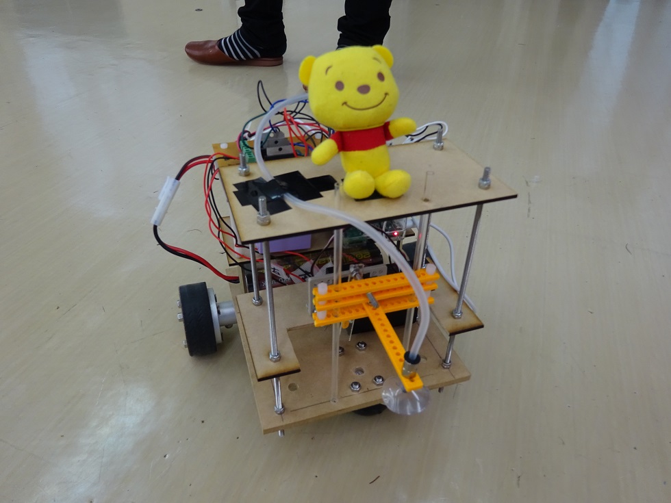 手動ロボット 写真